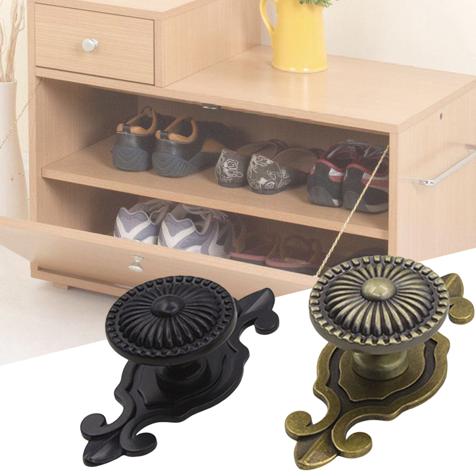 Kitchen Appliances Vintage - Cabinet Furniture Handle Retro Mushroom Dresser