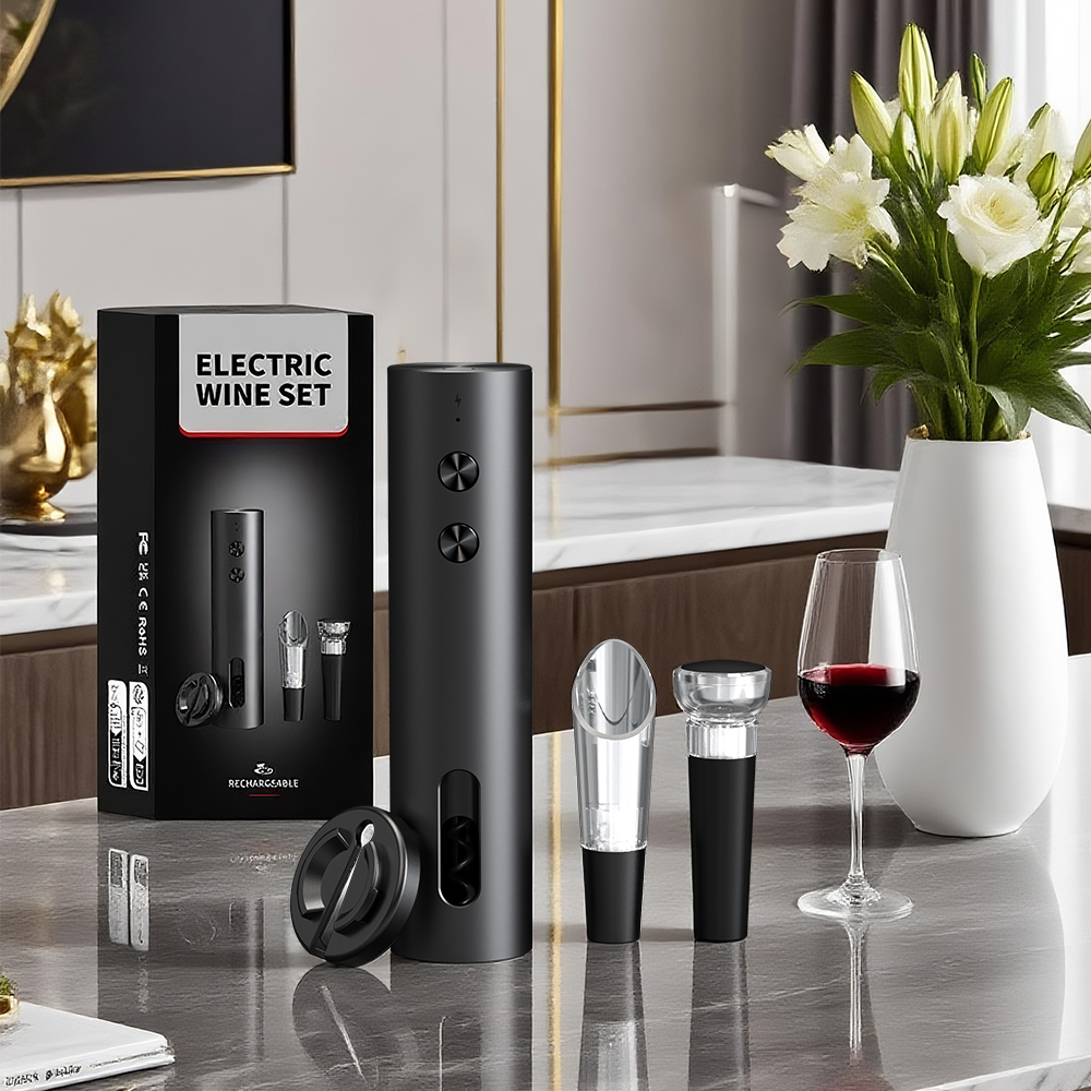 4-in-1 Electric Bottle Wine Op - огляд і ціна Wine Opener Electric