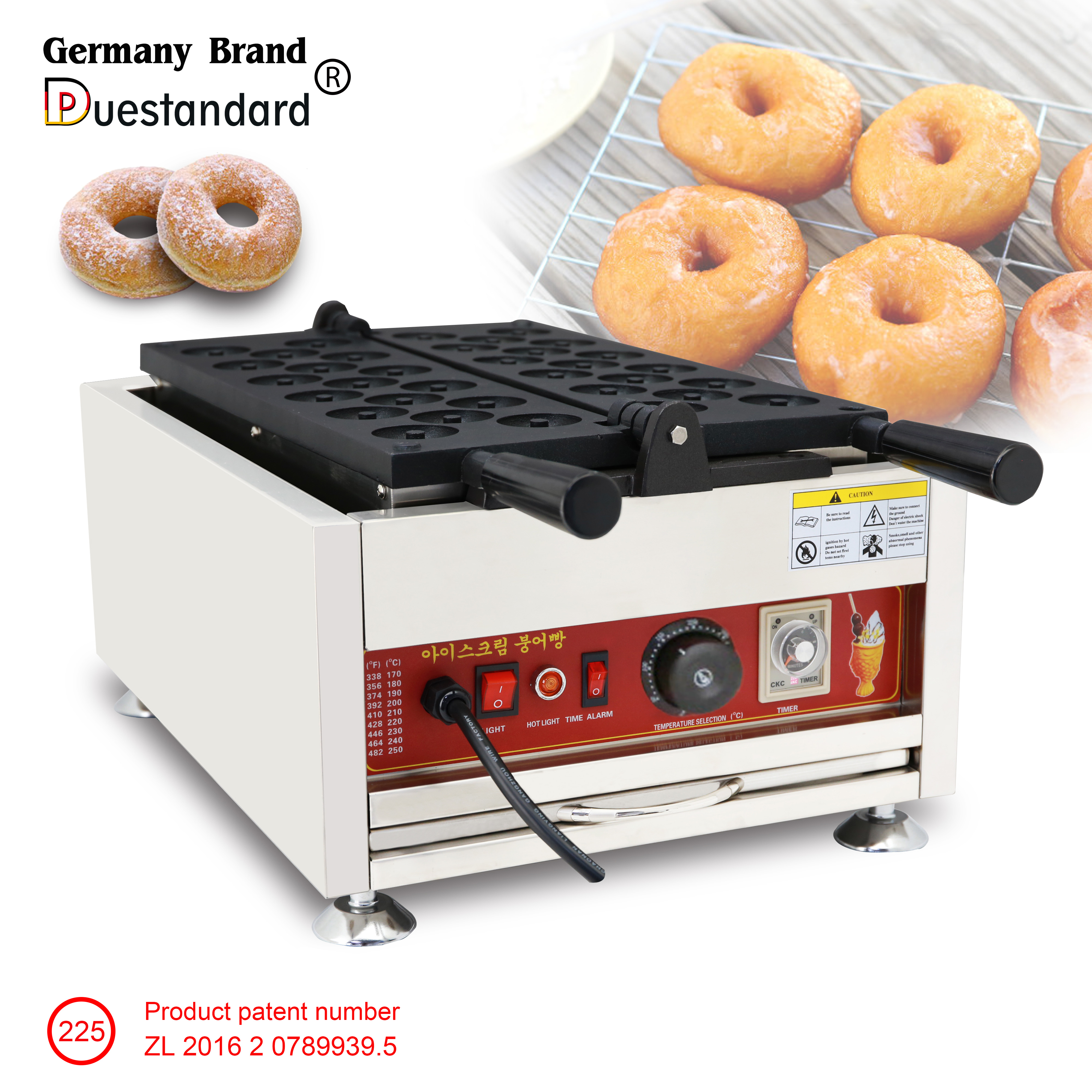 Commercial Waffle Maker Mini D - огляд і ціна Donut Maker Mini