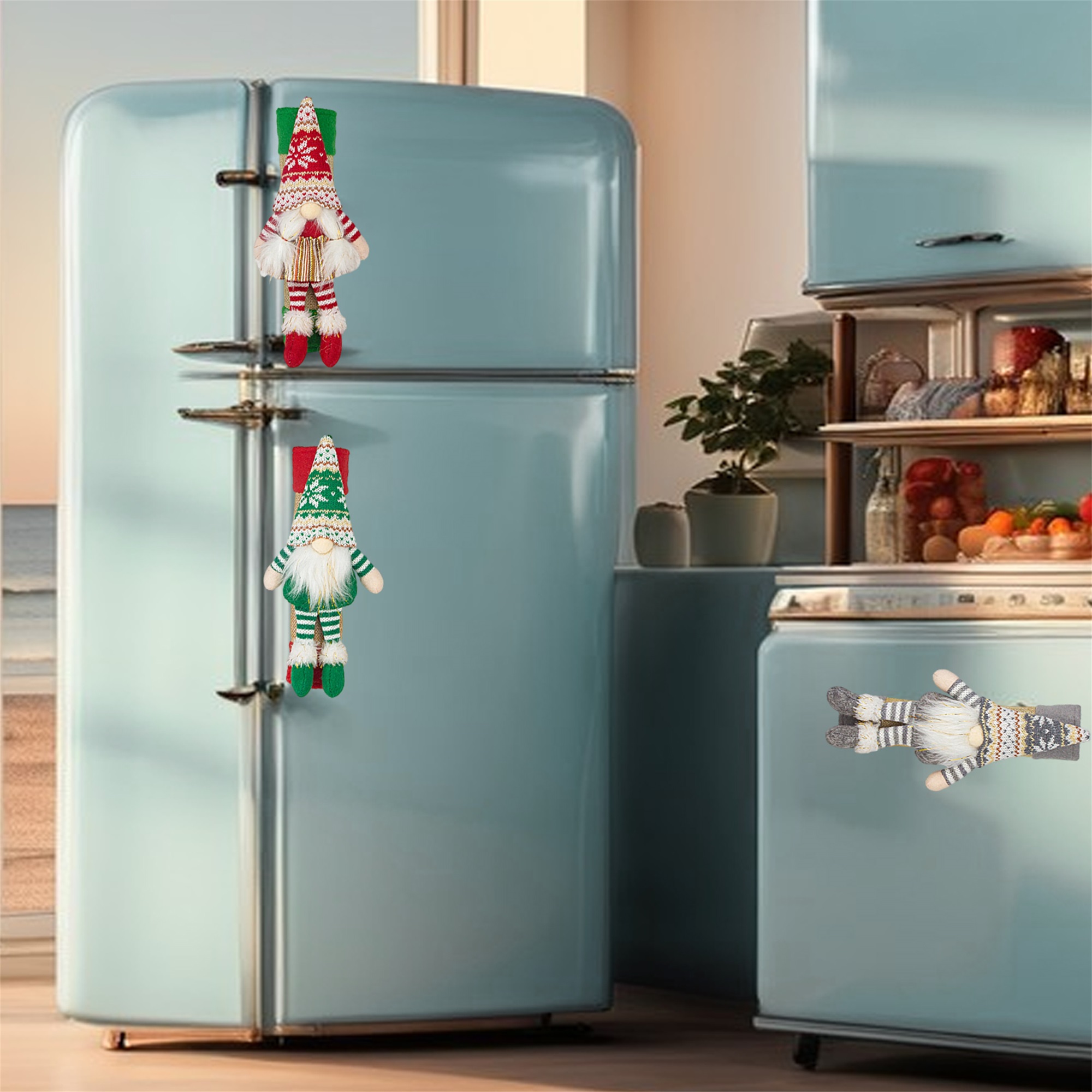 Christmas Snowman Refrigerator - огляд і ціна Kitchen Appliances For.Xmas