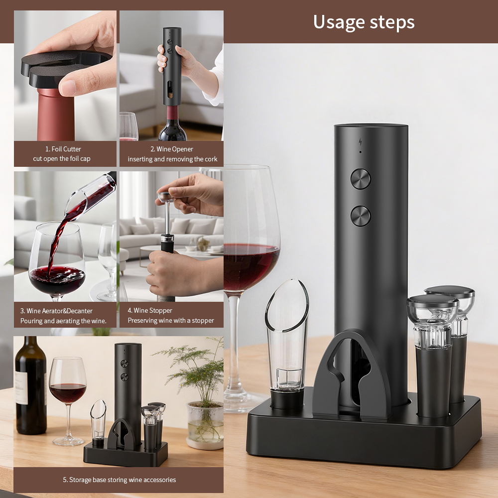 Electric Wine Bottle Opener Se - огляд і ціна Wine Opener Electric