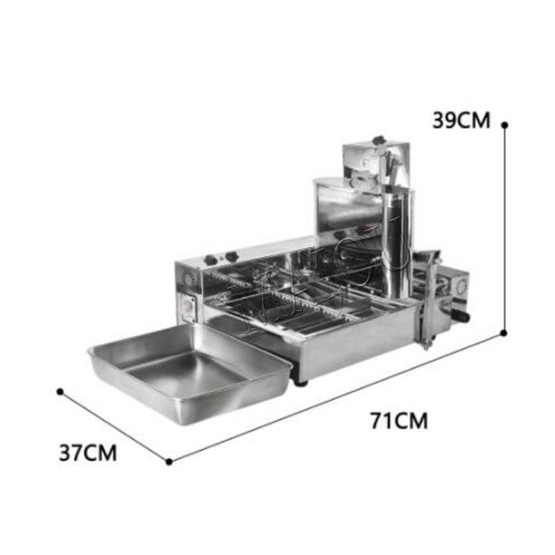 Electric Automatic 4 Rows Mini - огляд і ціна Donut Maker Mini