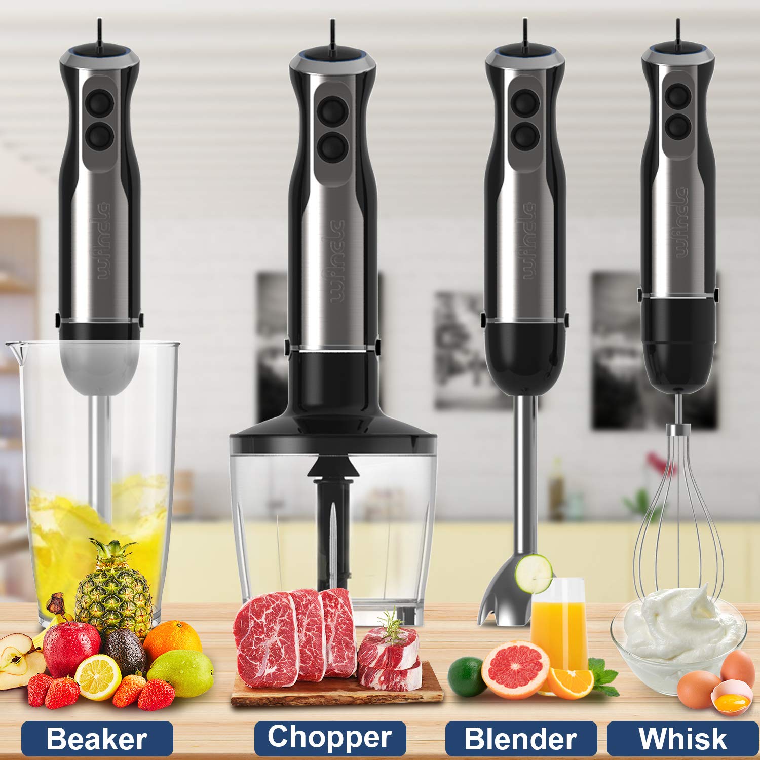 Wancle 1000W Immersion Hand Bl - огляд і ціна Donut Maker Mini
