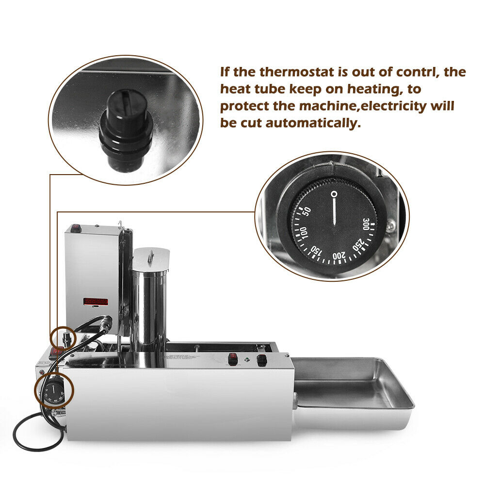 Hot Sale 4 Rows Commercial Aut - огляд і ціна Donut Maker Mini