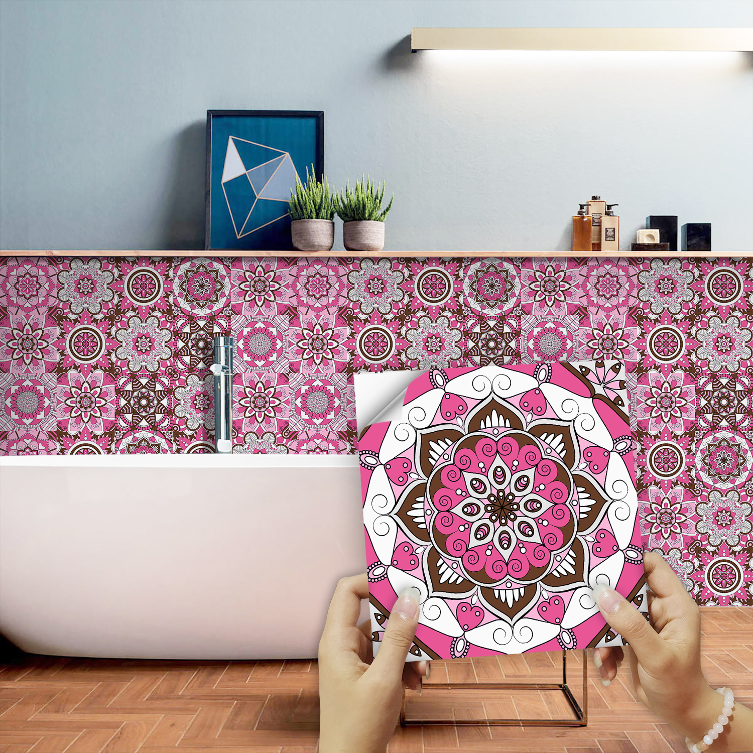Pink Mandala Vintage Decor Til - огляд і ціна Kitchen Appliances Vintage