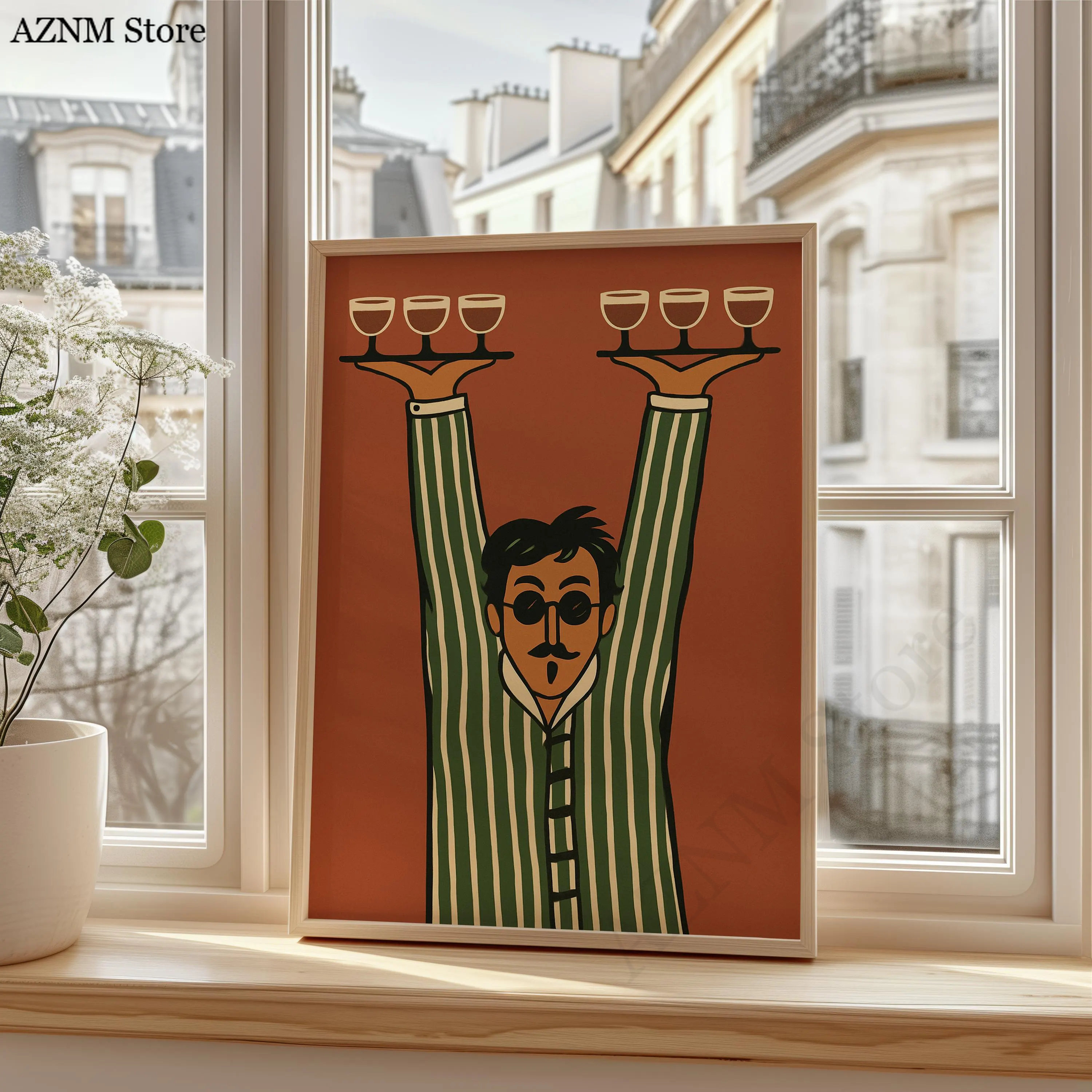Retro Server Wall Decor, Minim - огляд і ціна Kitchen Appliances Vintage