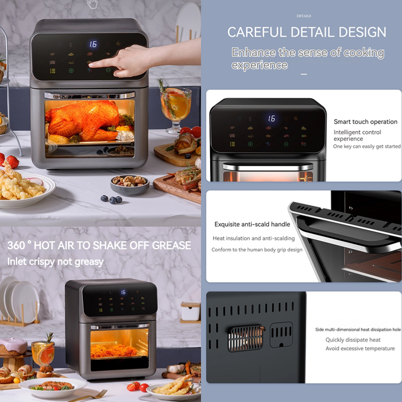 PANERKA Air Fryer With Viewing - огляд і ціна Kitchen Appliances Commercial