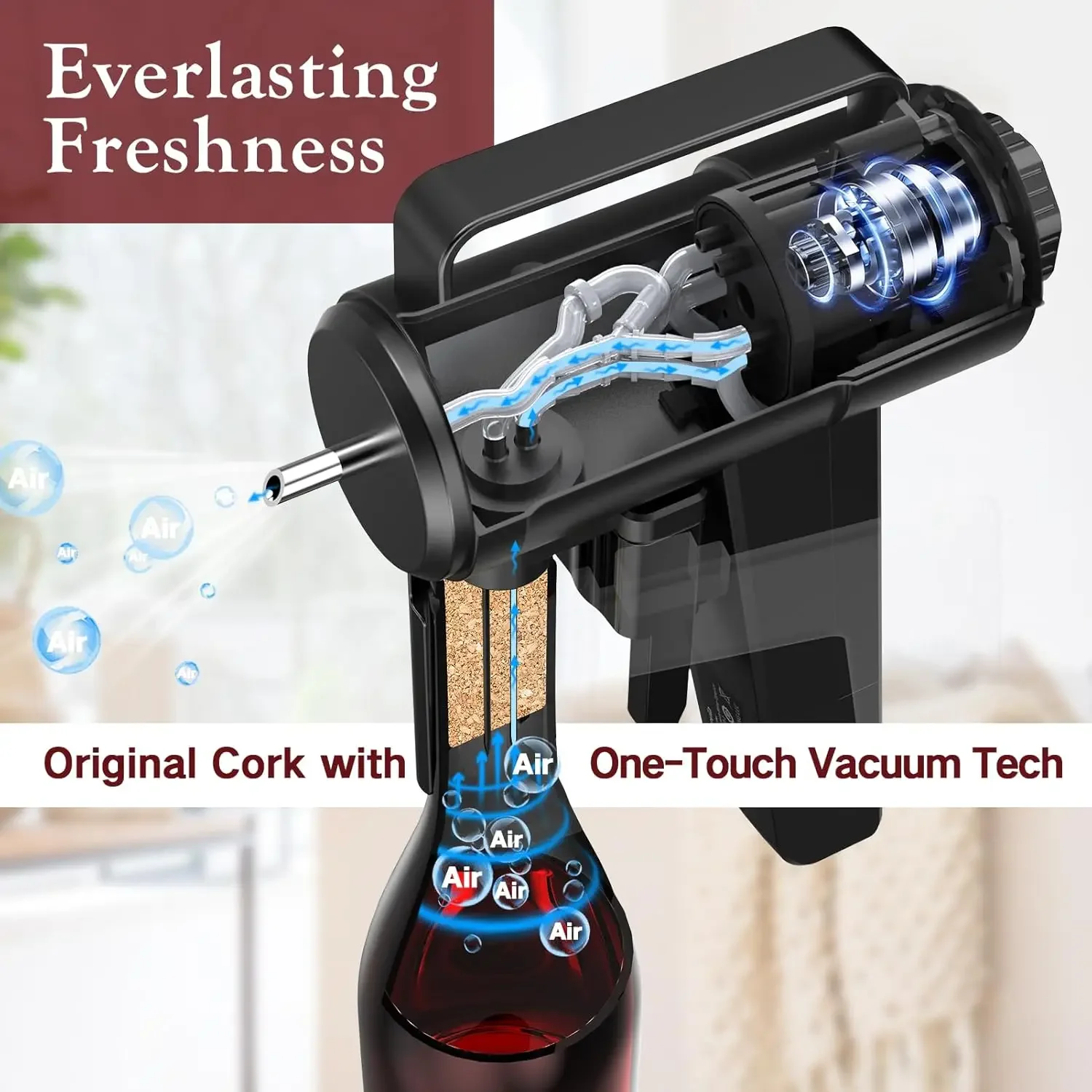 Wine Preservation System Elect - огляд і ціна Wine Opener Electric
