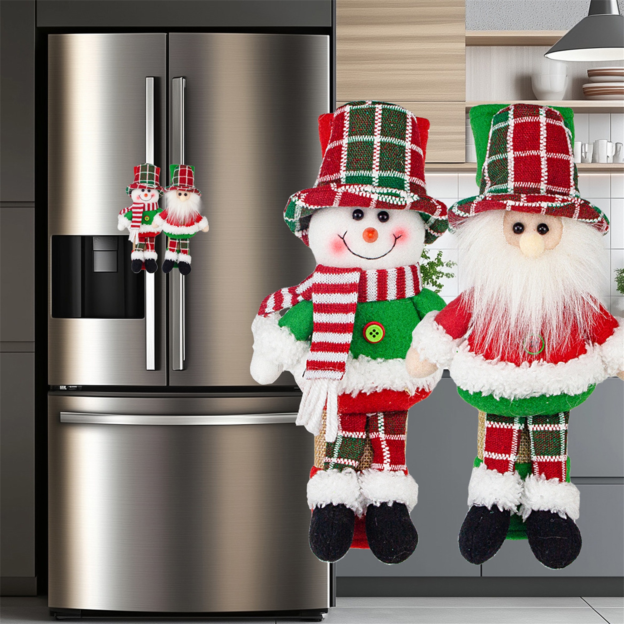 Christmas Snowman Refrigerator - огляд і ціна Kitchen Appliances For.Xmas