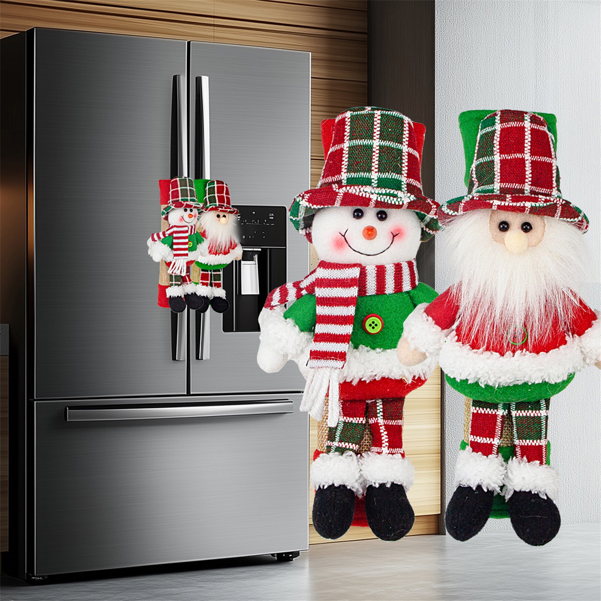 Christmas Snowman Refrigerator - огляд і ціна Kitchen Appliances For.Xmas
